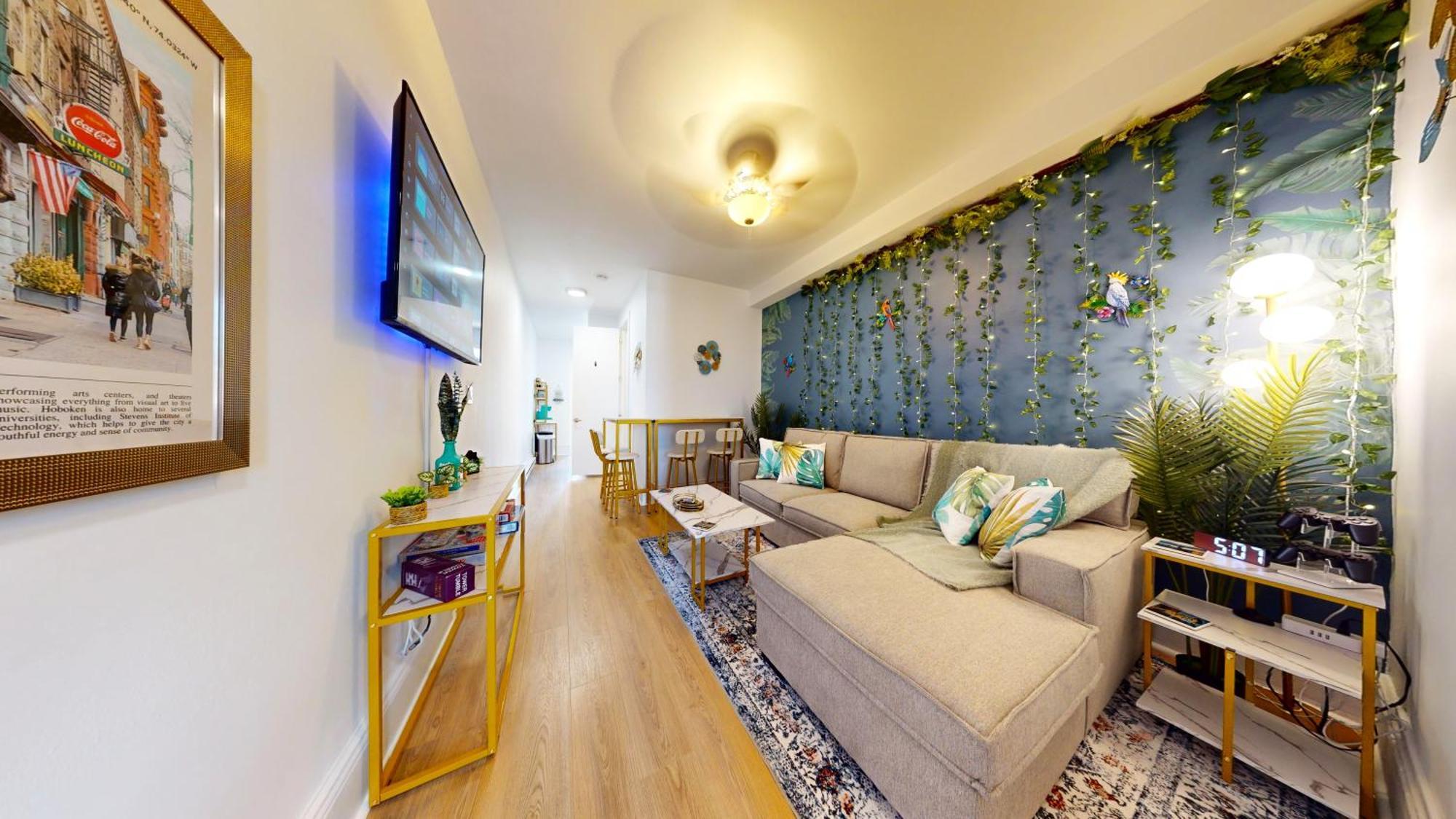 Garden Street Retreat Close To Nyc Sleeps 6 Hoboken Eksteriør bilde