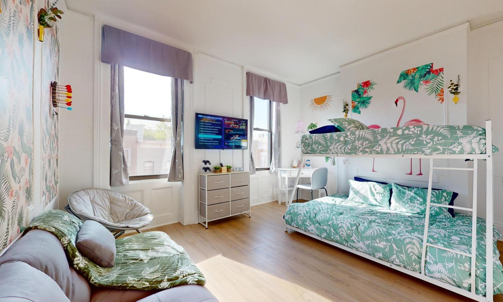 Garden Street Retreat Close To Nyc Sleeps 6 Hoboken Eksteriør bilde