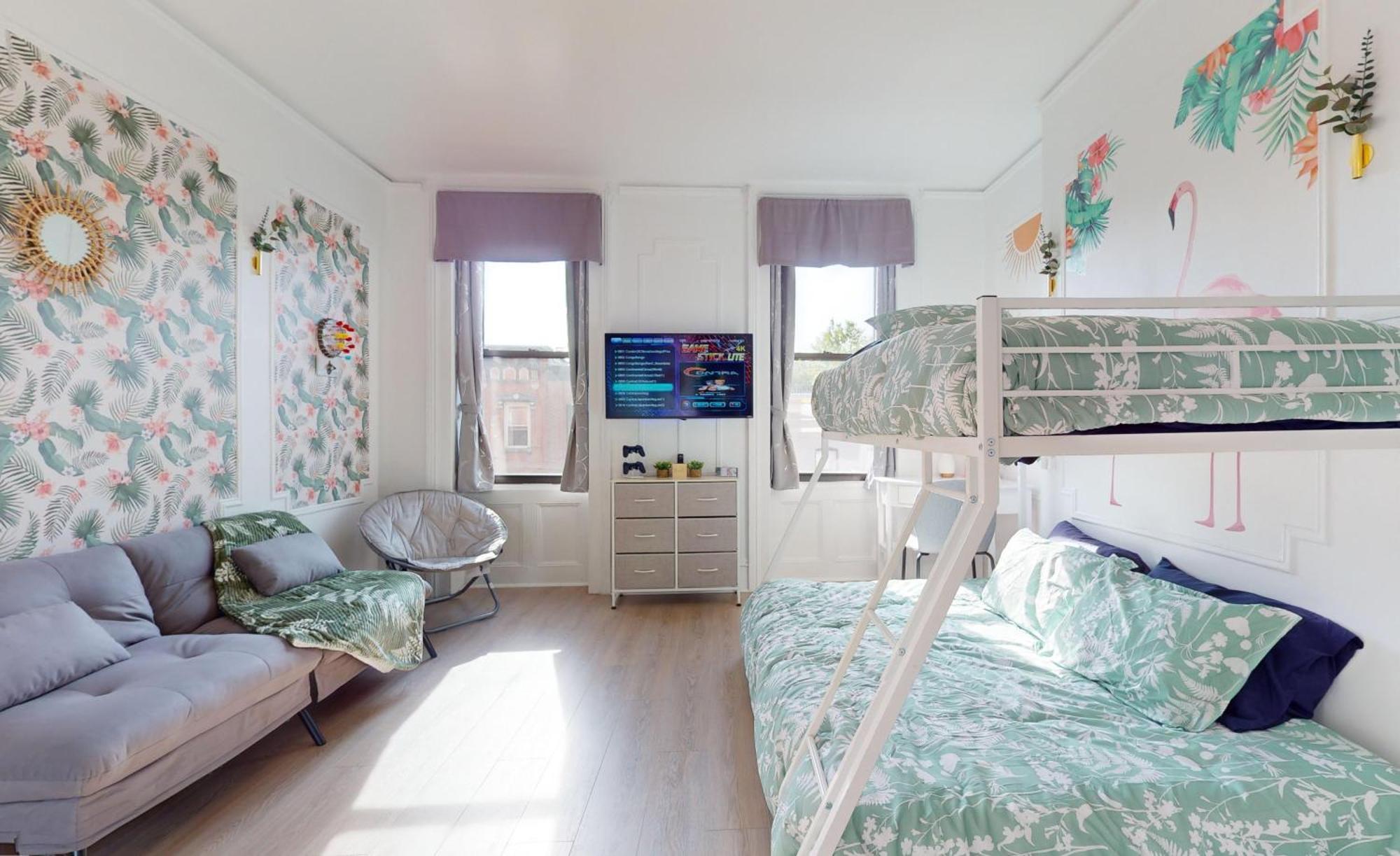 Garden Street Retreat Close To Nyc Sleeps 6 Hoboken Eksteriør bilde